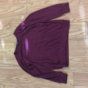 Buffalo David Bitton maroon sweater, size small